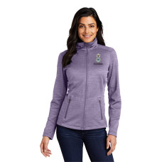 NEW! Ladies Digi Stripe Fleece Jacket